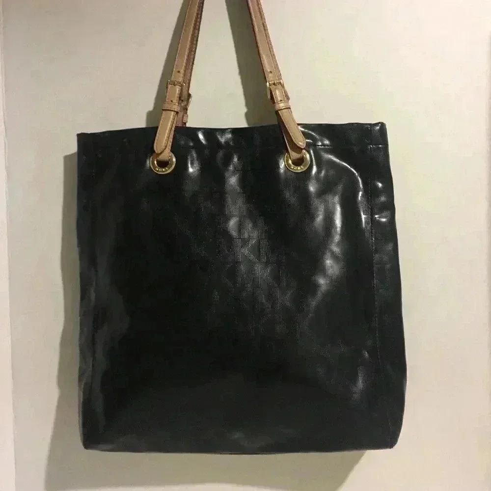 Michael kors Black Patent leather hobo bag
